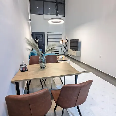 Luxury Loft μοντέρνο 2 επιπέδων Appartement Giannitsa