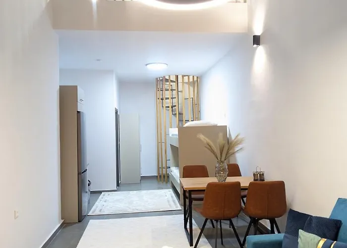 Luxury Loft Μοντέρνο Διαμέρισμα 2 Επιπέδων Giannitsa